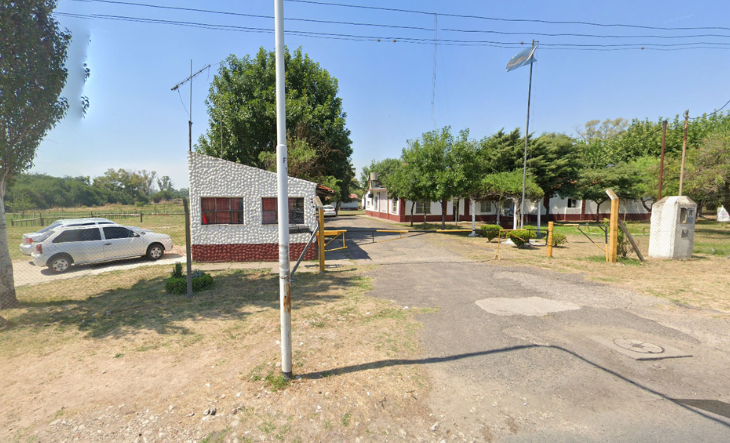 Patrullero de la Policía Bonaerense en la vía pública