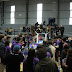 Estudiantes con robots en la semifinal de la Copa Robótica Educabot en San Miguel