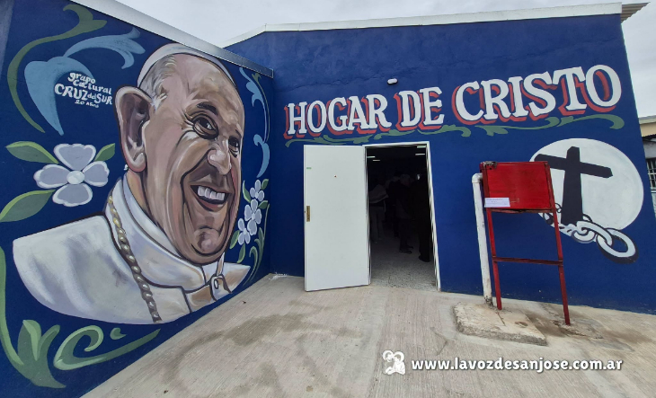 Ceremonia de inauguración del Hogar de Cristo en la Unidad Penitenciaria N° 43 de González Catán