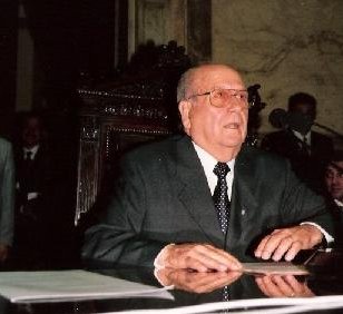 Retrato de Jesús Abel Blanco, dirigente político bonaerense