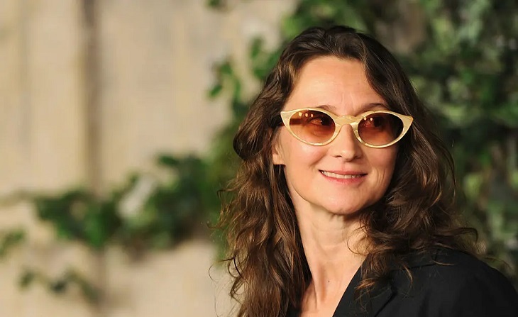 Lucrecia Martel en la ceremonia de distinción en la Universidad Nacional de Córdoba