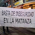 Patrullero de la Policía Bonaerense en una calle de La Matanza