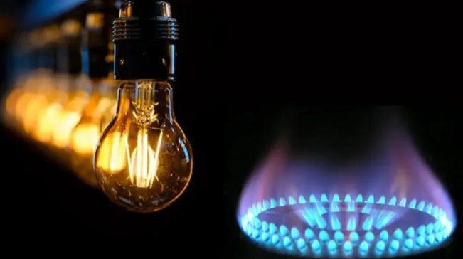 Medidor de electricidad residencial con factura de servicio