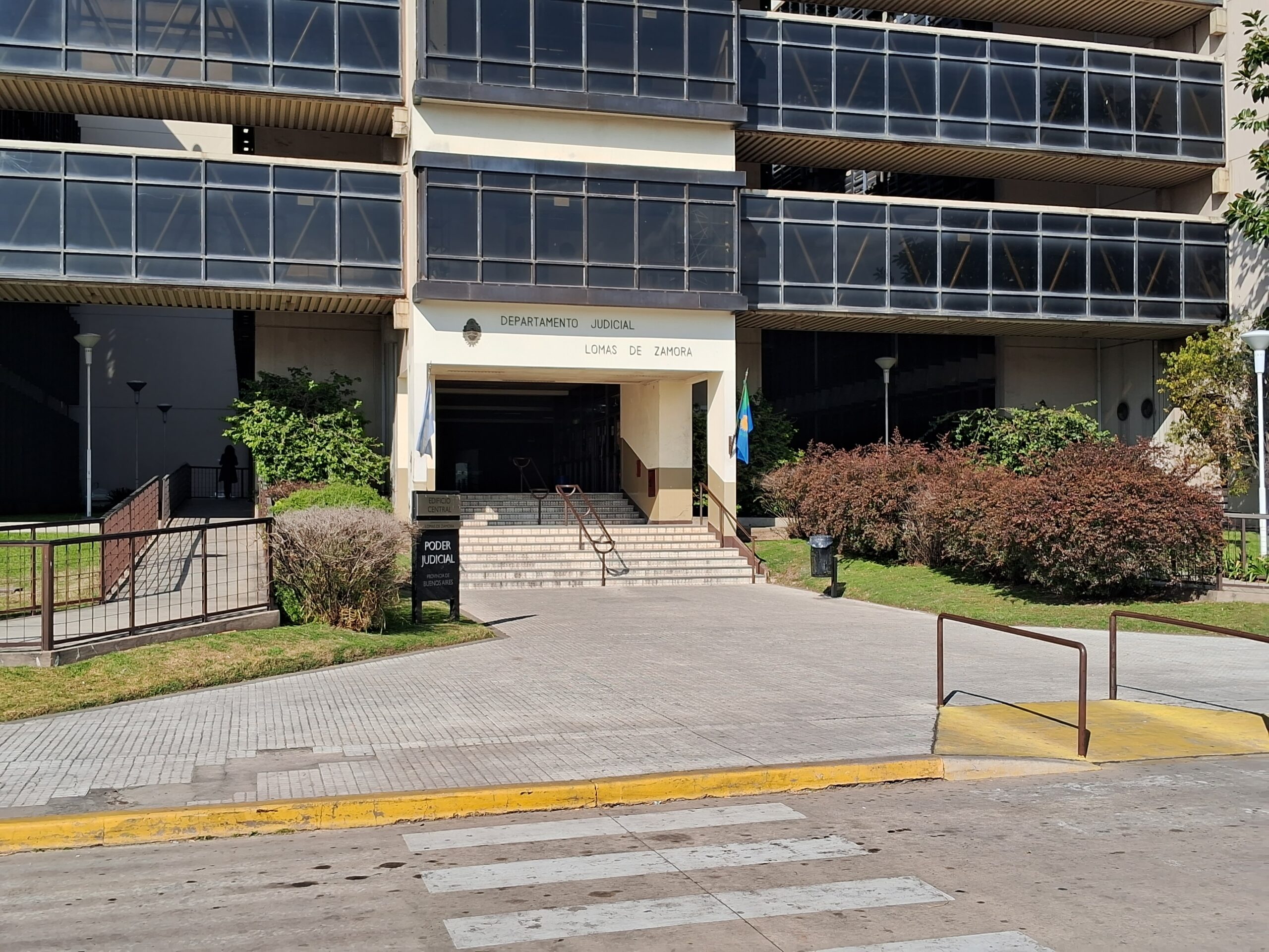 Fachada del Palacio de Justicia de la provincia de Buenos Aires
