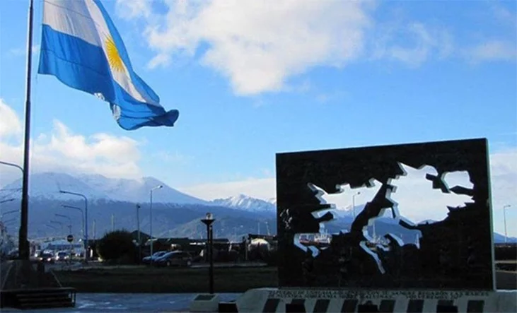 Excombatientes de Malvinas de La Matanza durante un viaje de regreso a las islas