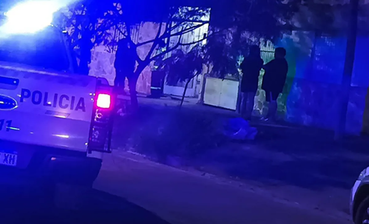Calle de Villa Dorrego, González Catán, donde asesinaron a un joven de 36 años