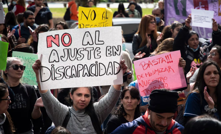 Comunicado del PRO sobre la política de discapacidad difundido en redes sociales