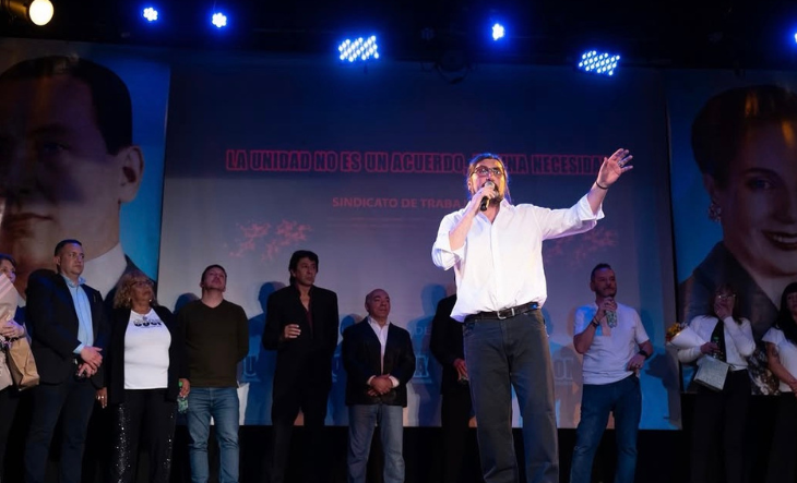 Enrique Quique Giacomozzi al frente del Sindicato de Trabajadores Municipales de La Matanza